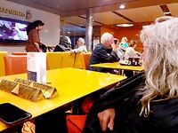 In de ferry
