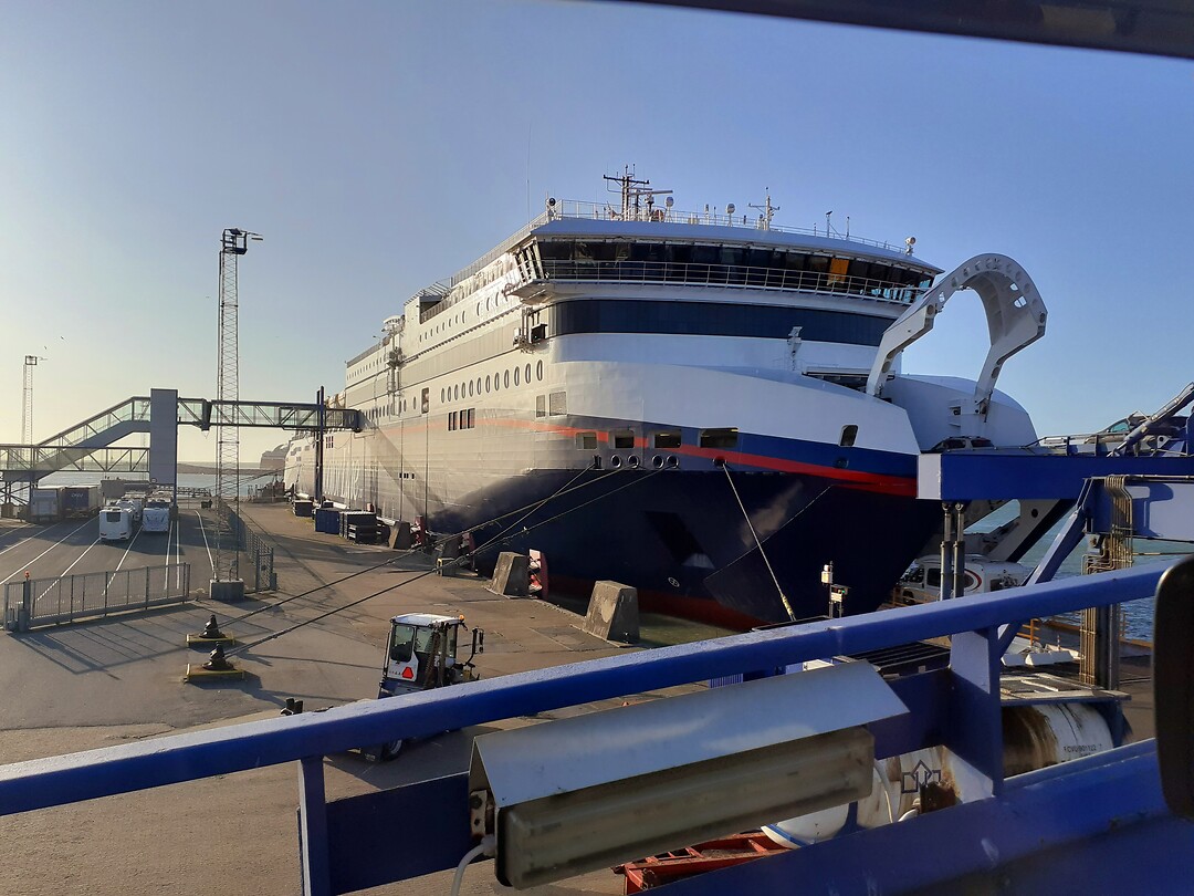 Een ferry is geen klein bootje
