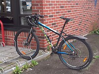 Vrij dure fiets zonder enige slot
