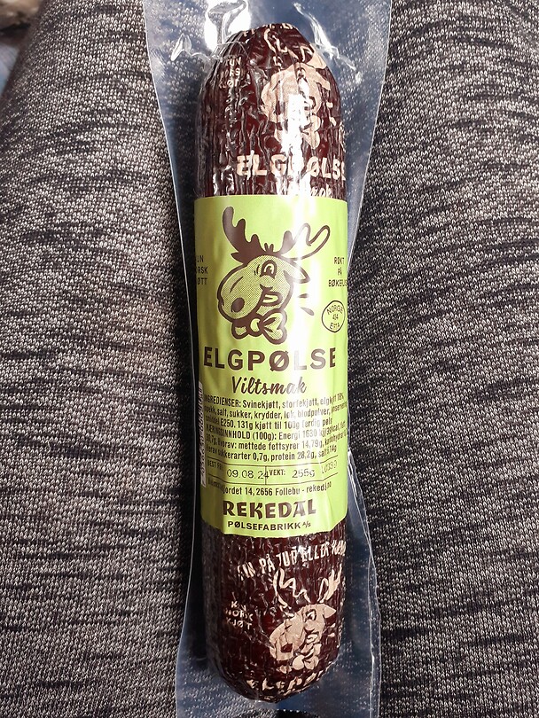Gedroogde rendierworst half zo duur