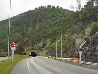 Tunnel afgesloten