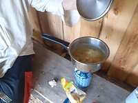 Eenvoudige polenta-maal