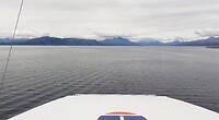 Boeg van de ferry