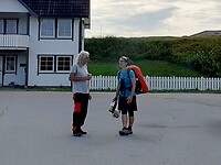 Eva, de Duitse wandelaarster