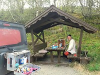 Potje koken aan Husmannsplassen Kjelvik