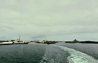 Vertrek ferry vanuit Røst 