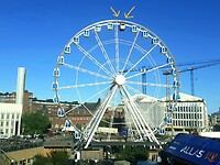 Één sauna cabin op 'Sky Wheel'