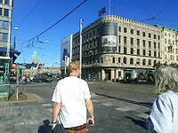 Kruispunt middelpunt Helsinki