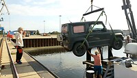 Spannend, Jimny in de lucht