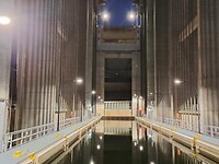 Binnenin lift