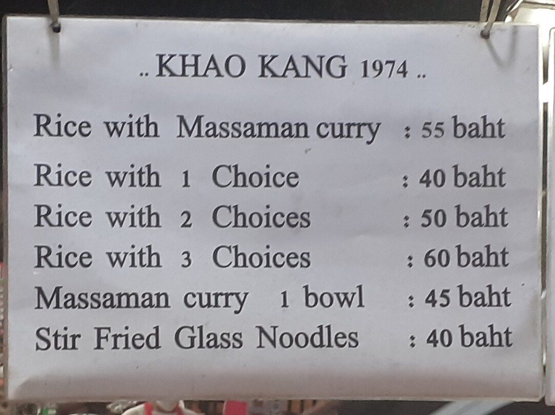 Prijslijst schep-eten-kraam