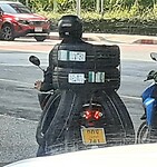 4 banden op de moto