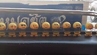 Meetrillende smileys