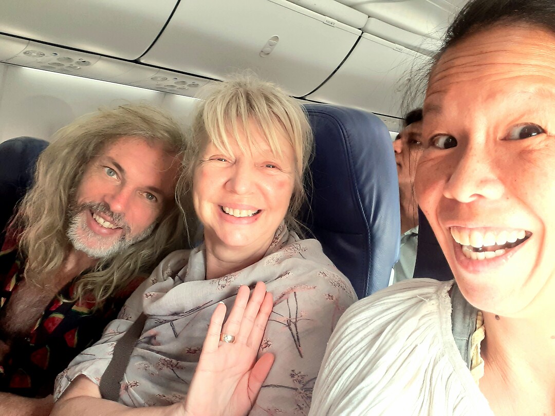 In de vlieger met Tina naar Krabi