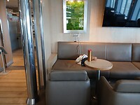 Oplaadhoekje op de ferry