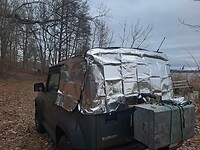 Jimny goed ingepakt
