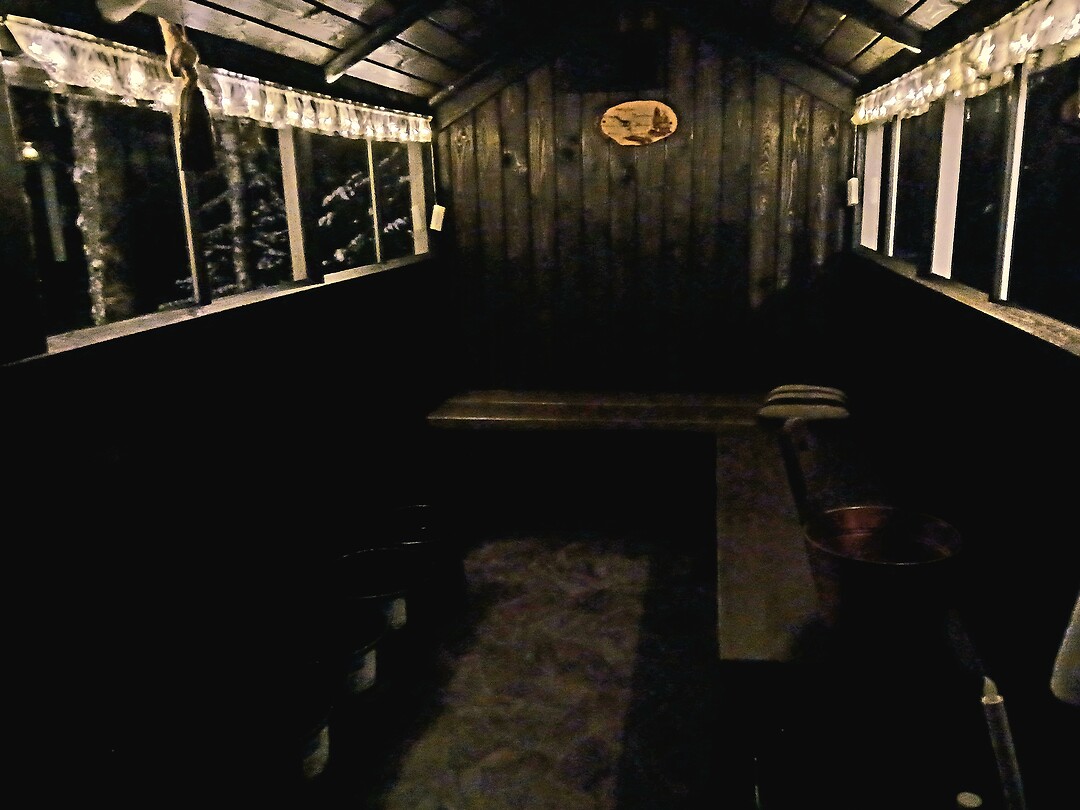 Kou? Een minuutje in de sauna springen