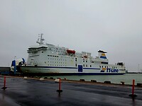 Onze ferry Tom Sawyer van TT-Line