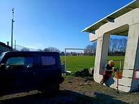 Stralende zon, ideaal voor potje koken