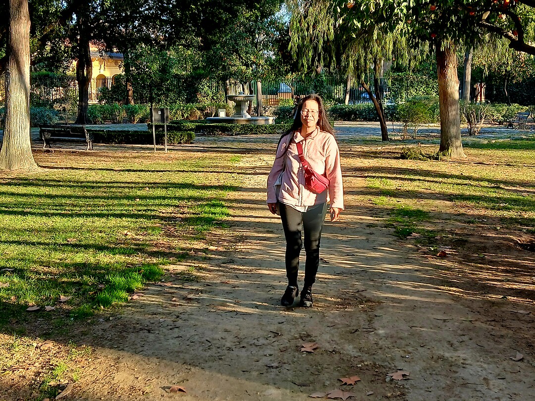 Heerlijk wandelen in Parque de María Luisa
