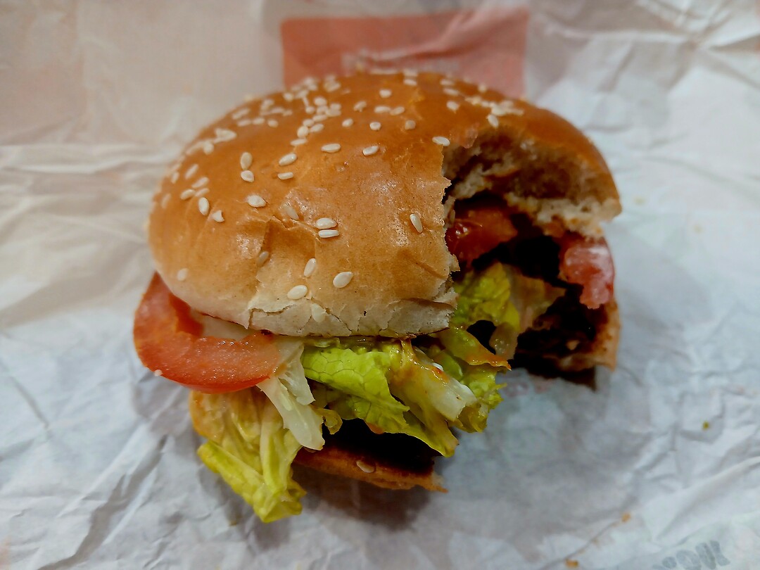 Gepimpte Burger King hamburger