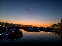 Oudjaarsfeest aan de haven