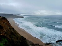 Praia de Foz de Lizandro.