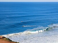 Golven van enkele meters hoog