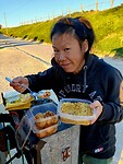 Restjes van diner bij Helder en Julie