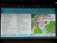 Infobord 'Pozas Publicas Outariz y Canedo'
