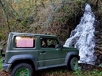 Jimny wil ook in hotspring!?