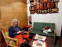 Oplaadhoekje Burger King