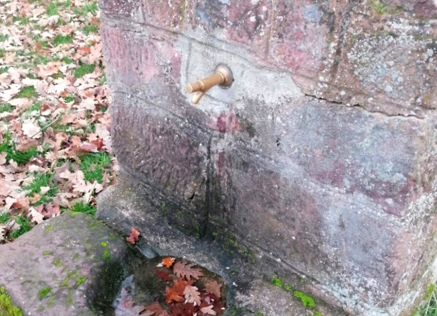 Lekker bergwater uit fontein