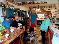 Koffietje bij leuke mensen
