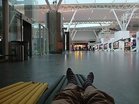 Rustplaatsje luchthaven Kuala Lumpur