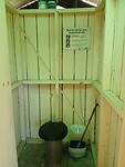 Toilet in de natuur