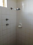 Gratis douches met warm water!! Geweldig!!!