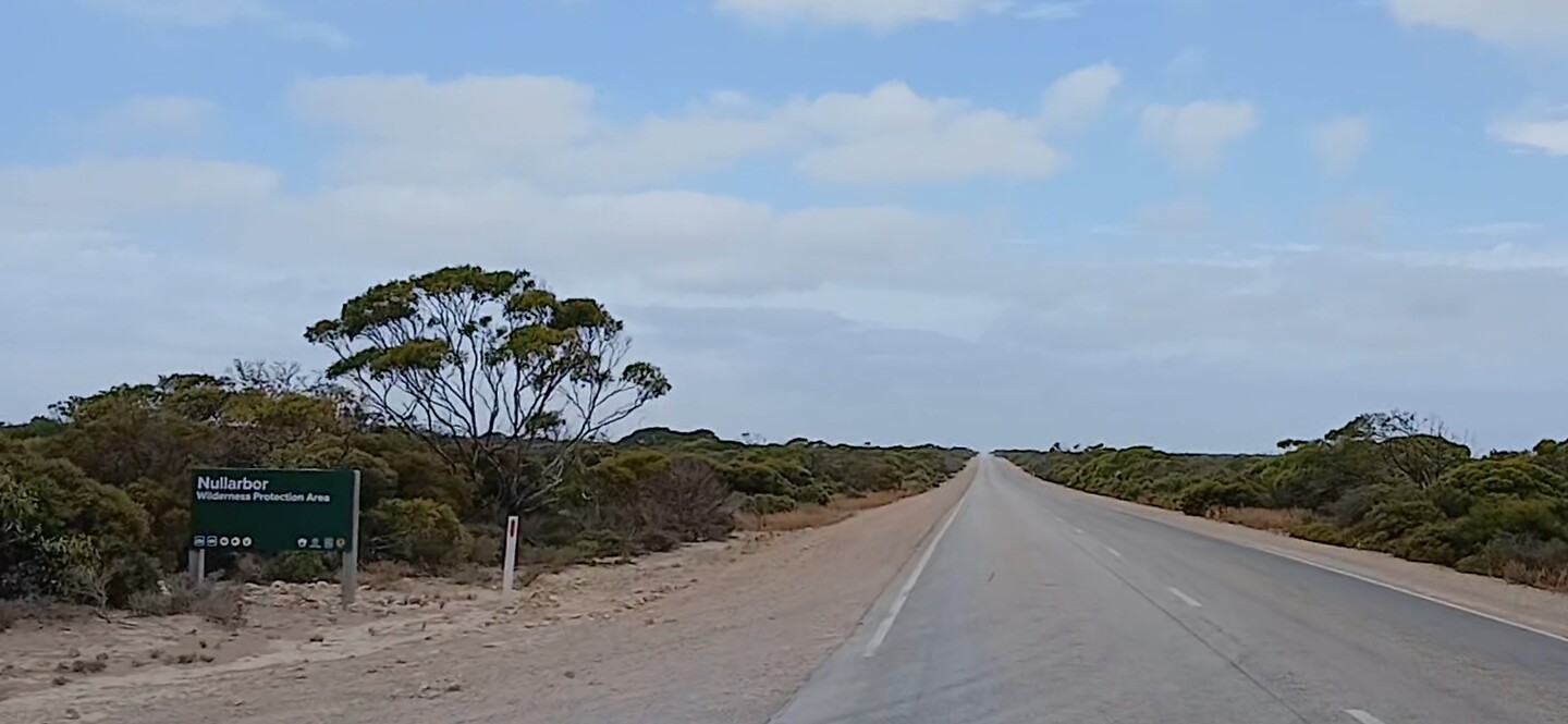 De start van.de effectieve Nullarbor