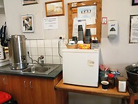 Gratis koffie!! Beste hoek tot nu toe!