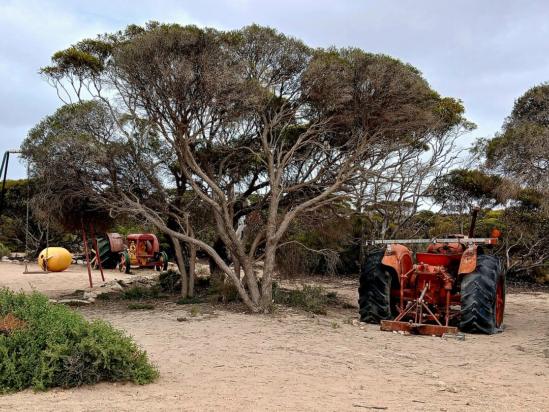 Oude tractors