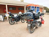 Wij versus een andere moto-rijder