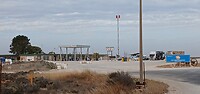 Aankomen aan 'The Nullarbor Service Station''