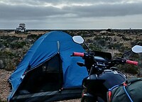 Op een Rest Area verblijven we een keer