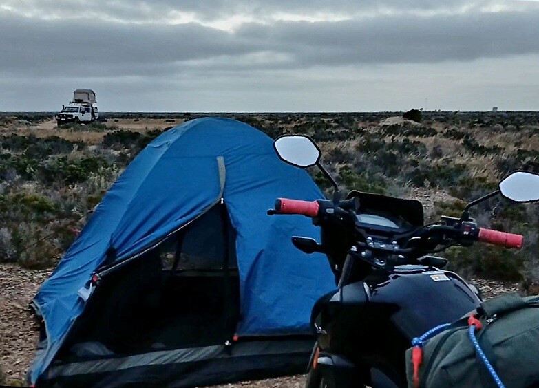 Op een Rest Area verblijven we een keer