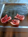Steaks aan het sissen