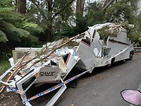 Boom op Mobilhome gevallen?