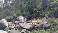 Stevensons Falls, vlak aan de waterval