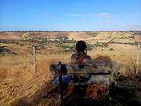 Rustige lookout-plek