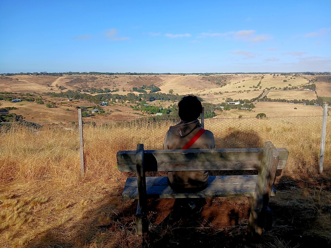Rustige lookout-plek