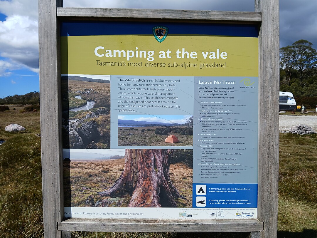 Camping at the Vale